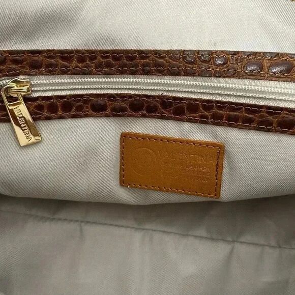 Valentina Tradizione Italians Genuine Leather Tote - Picture 12 of 12